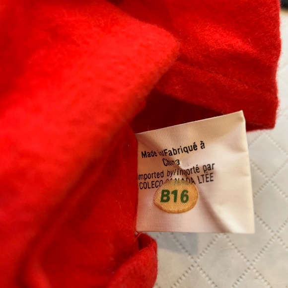 Vintage 1983 Cabbage Patch Kids Retro Denim Overalls with Red Shirt Outfit - Picture 13 of 16